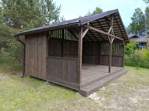 4x5m Tuinpaviljoen — Praktisch, Duurzaam en Perfect als Buitenverblijf