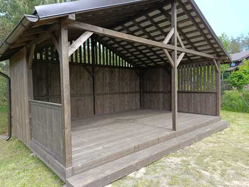 4x5m Tuinpaviljoen — Praktisch, Duurzaam en Perfect als Buitenverblijf