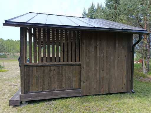 4x5m Tuinpaviljoen — Praktisch, Duurzaam en Perfect als Buitenverblijf