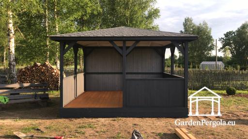 4x4 tuinprieel - garden gazebo pergola